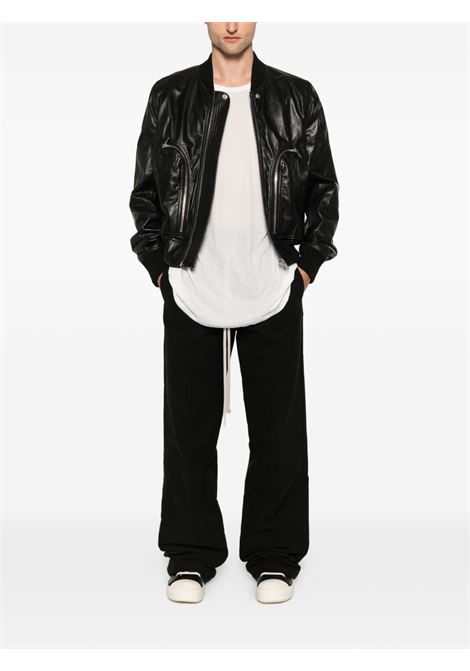 bauhaus flicht jacket man black RICK OWENS | RU02E1749 LBY09